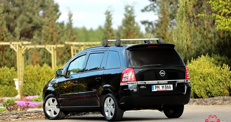 Opel Zafira cena 23999 przebieg: 186000, rok produkcji 2012 z Pińczów małe 704